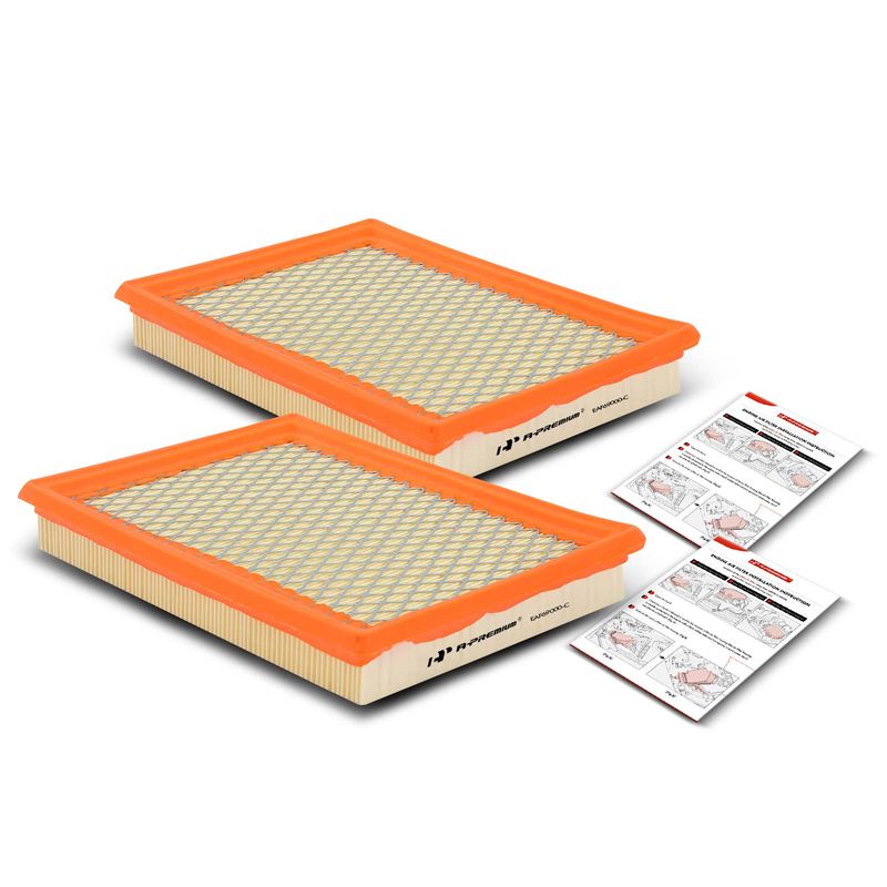 2x Engine Air Filter for INFINITI FX35 FX37 FX50 M56 Q50 Nissan 300ZX Juke Rogue
