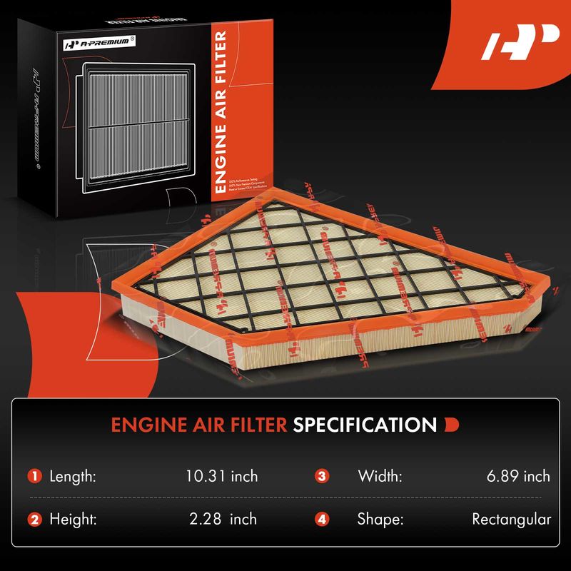 Engine Air Filter for Chevrolet Blazer 2019-2022 GMC Cadillac XT5 Buick Acadia