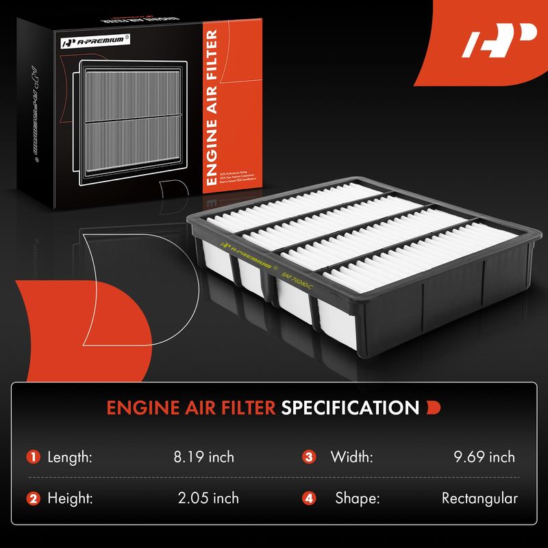 Engine Air Filter for Lexus SC300 SC400 1992-2000 Toyota 4Runner Supra Tacoma