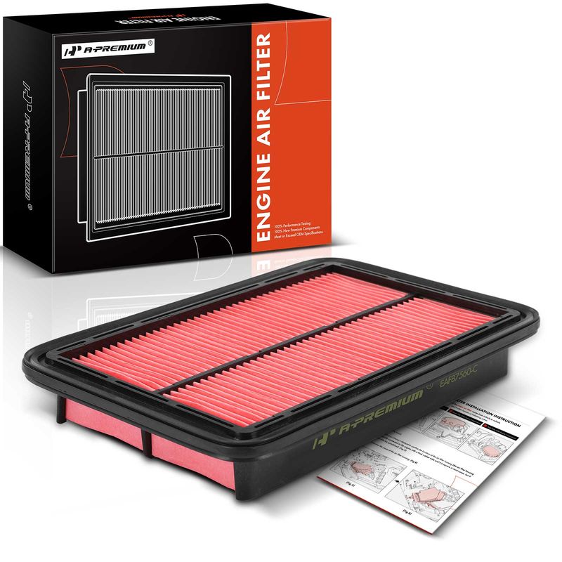 Engine Air Filter with Rigid Panel for Mazda Miata 1999-2005 L4 1.8L