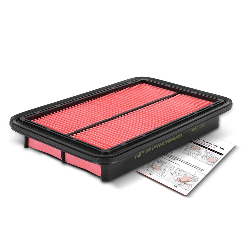 Engine Air Filter with Rigid Panel for Mazda Miata 1999-2005 L4 1.8L