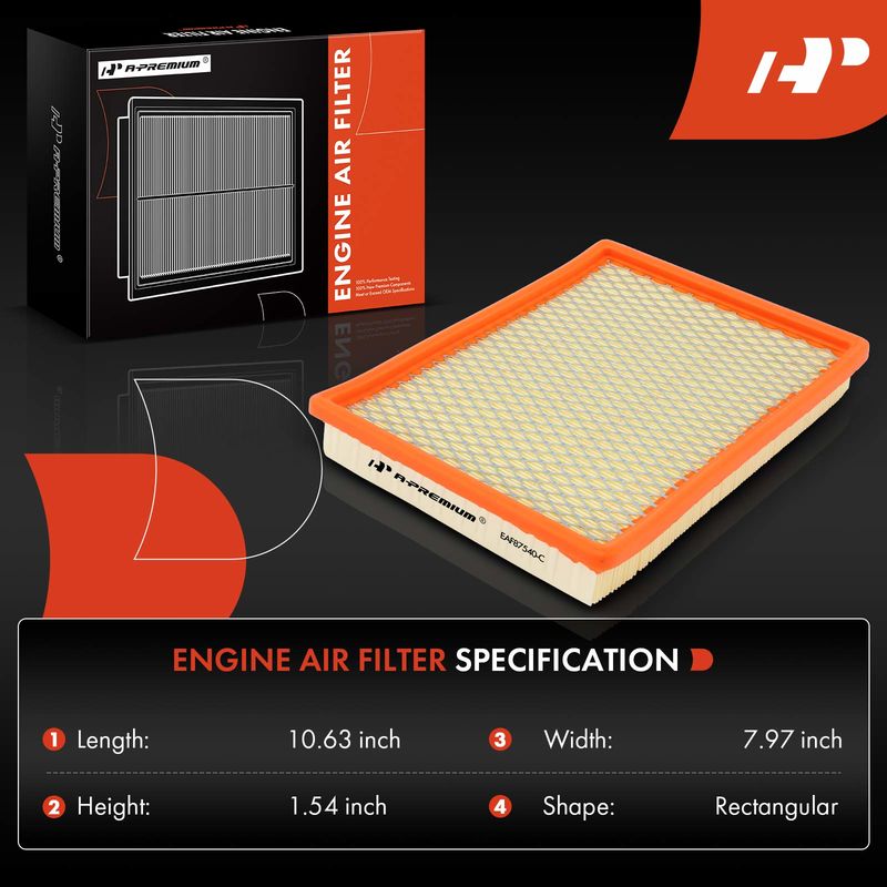 Engine Air Filter for Chevrolet Impala Buick LaCrosse Century Regal Olds Pontiac