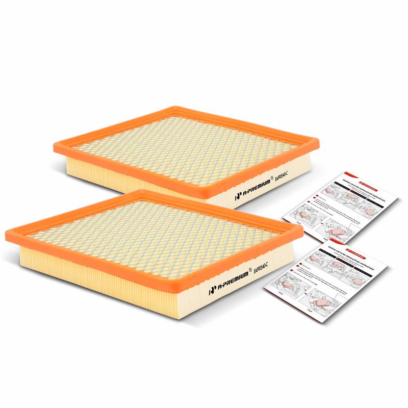 2x Engine Air Filter for Dodge Grand Caravan Chrysler 200 Sebring Voyager VW