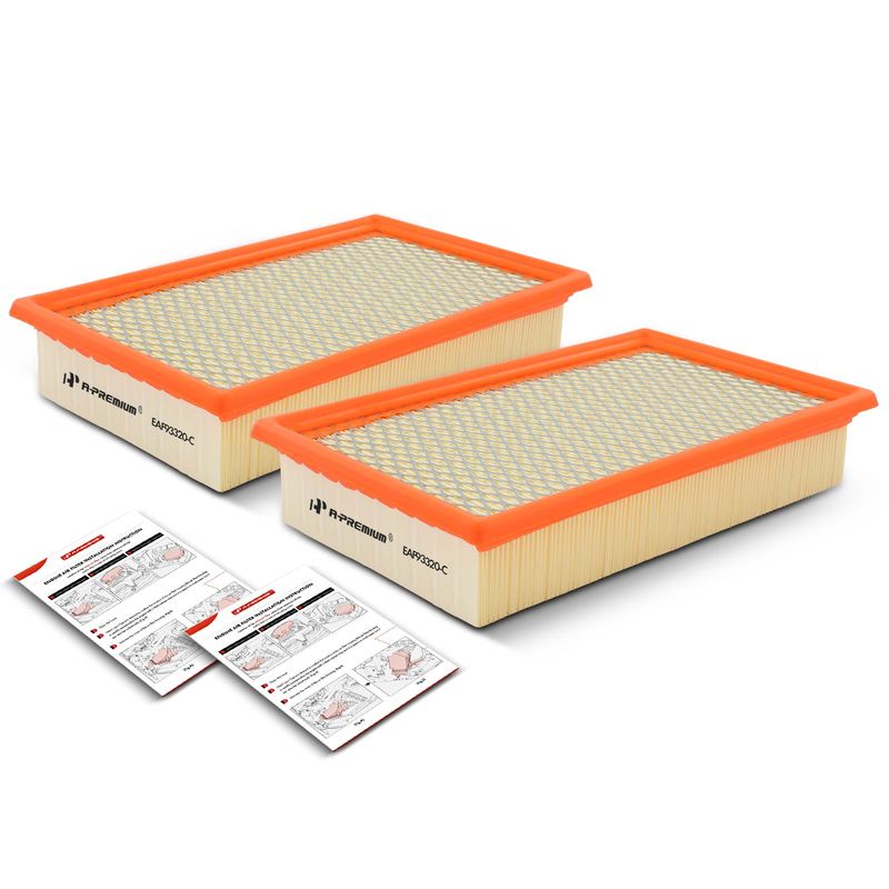 2x Engine Air Filter for Ford Explorer Mercury Mountaineer 2002-2010 Lincoln