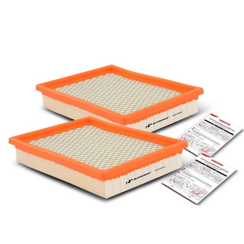 2x Engine Air Filter for Chevy Malibu Corvette Buick Century Regal Pontiac Olds