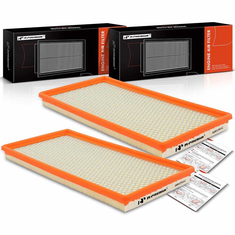 2x Engine Air Filter for Chevrolet Blazer C2500 Suburban GMC K3500 Savana 2500