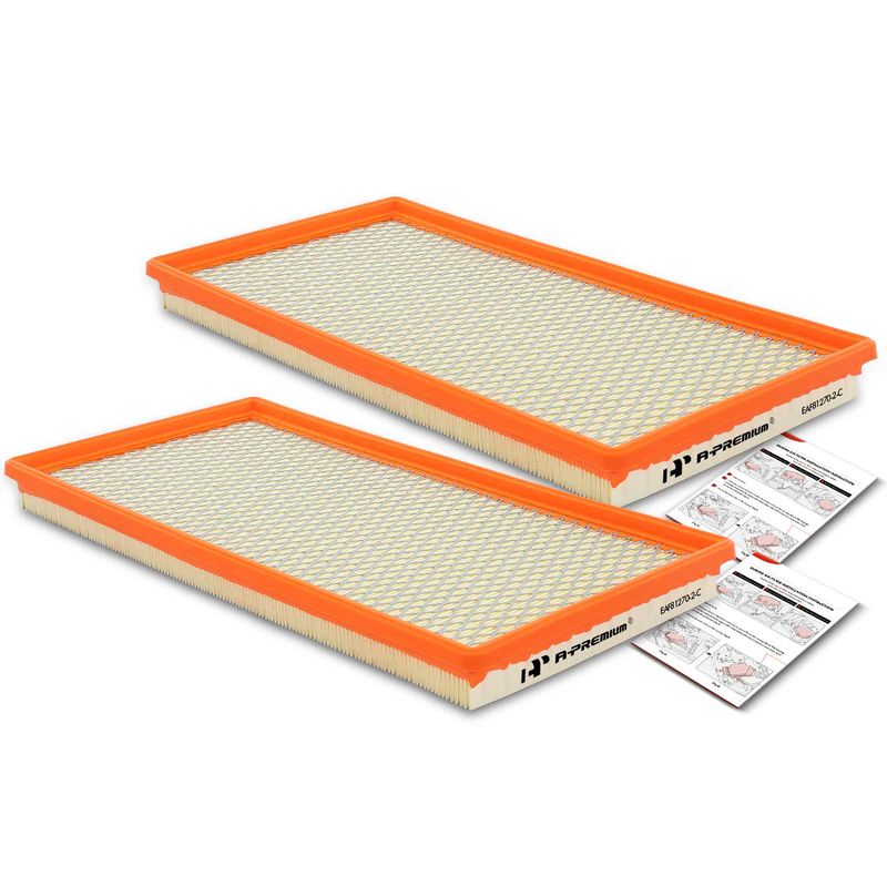 2x Engine Air Filter for Chevrolet Blazer C2500 Suburban GMC K3500 Savana 2500