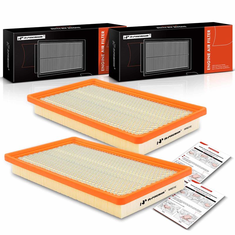 2x Engine Air Filter for Chevrolet Classic Malibu Olds Alero Cutlass Pontiac