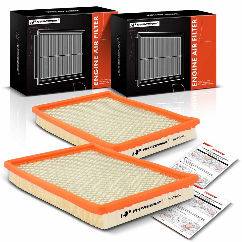 2x Engine Air Filter for Chevrolet Impala Buick LaCrosse Century Olds Pontiac