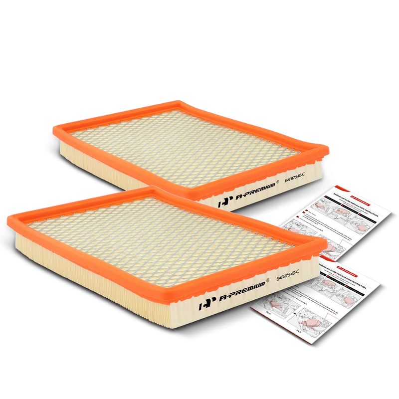 2x Engine Air Filter for Chevrolet Impala Buick LaCrosse Century Olds Pontiac