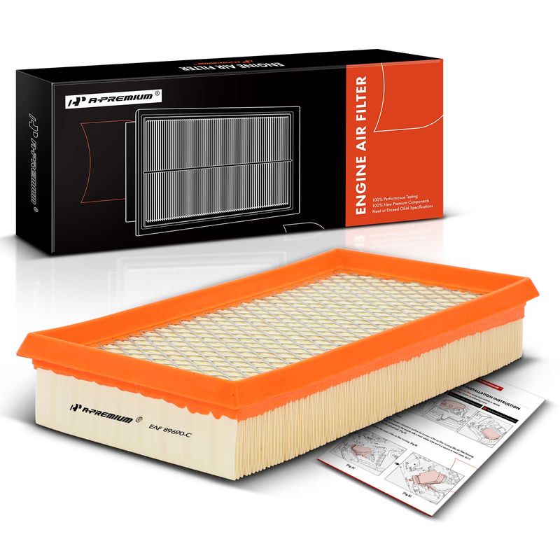 Engine Air Filter with Flexible Panel for Ford Focus 2000-2004 L4 2.0L 2.3L