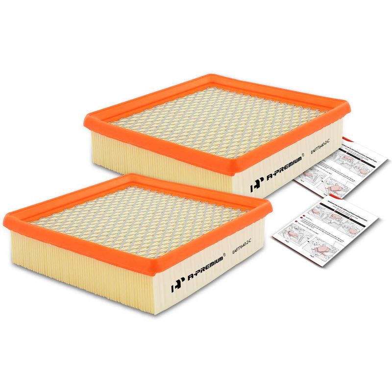 2x Engine Air Filter for Honda Civic 1996-2000 CR-V 1997-2001 Acura EL 1997-2000