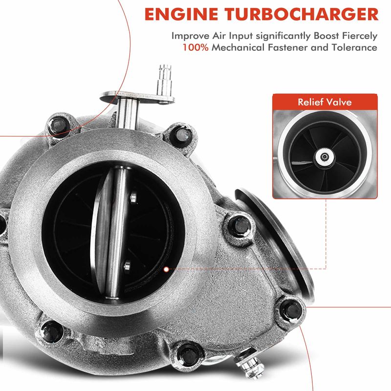 Turbo Turbocharger for Chevy Silverado 2011-2016 GMC 6.6L LML Duramax Engine
