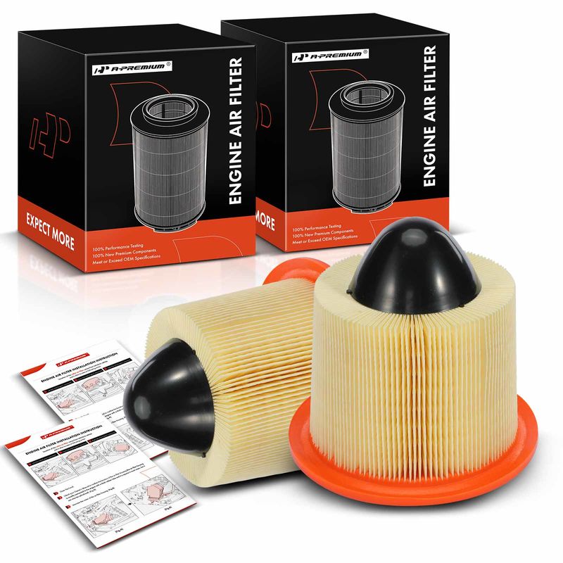 2x Engine Air Filter for Ford E-150 E-250 Excursion F150 F250 Lincoln Navigator