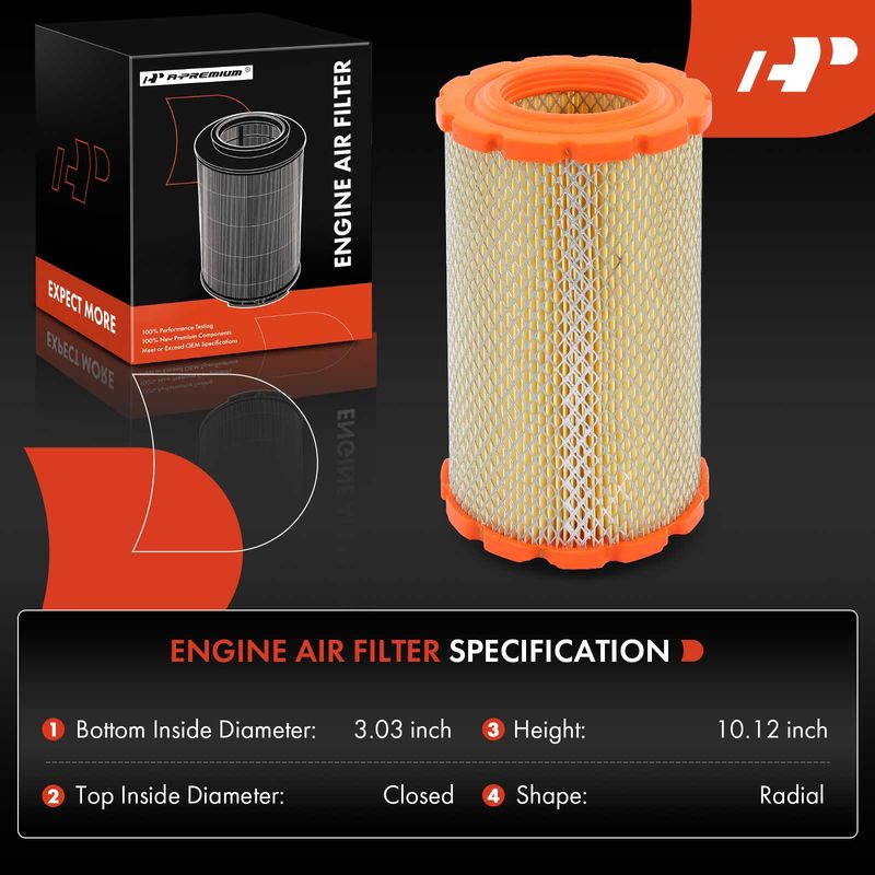 2x Engine Air Filter for Ford Escape 09-12 Mazda Tribute Mercury Mariner 09-11