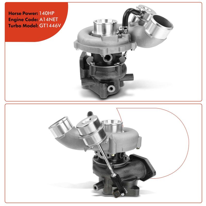 Turbo Turbocharger for Kia Sorento 2.5L CRDI D4CB Model GT1752S 140HP