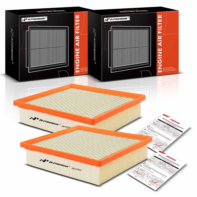 2x Engine Air Filter for Dodge Durango Toyota Camry Lexus RX350L Jeep