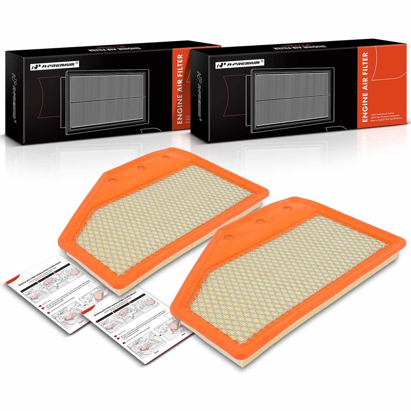 2x Engine Air Filter for Buick Envision 21-22 Cadillac XT4 Chevrolet Malibu 2.0L