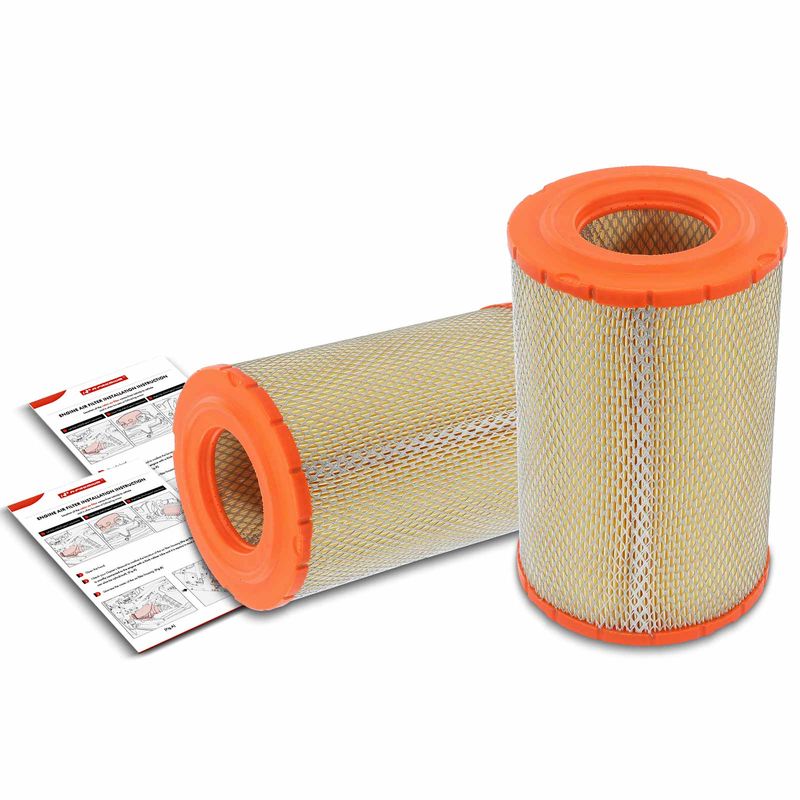 2x Engine Air Filter for Chevy GMC C1500 C2500 Pickup Suburban Yukon Cadillac