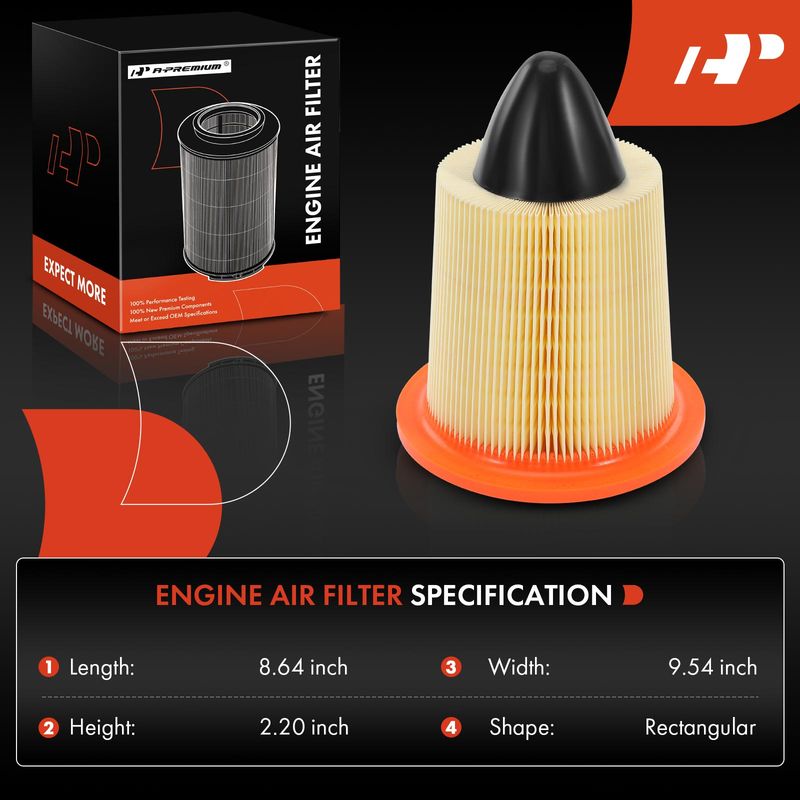 Engine Air Filter for Ford Contour 1998-2000 Mustang 1994-2004