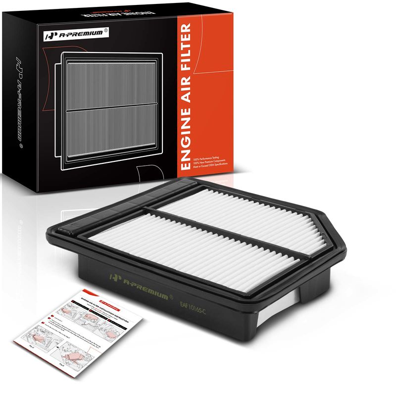 Engine Air Filter with Rigid Panel for Honda Civic 2006-2011 L4 1.8L