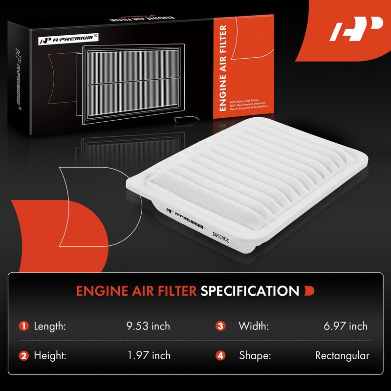 Engine Air Filter for Toyota Matrix Yaris Corolla Scion xD iM Pontiac Vibe