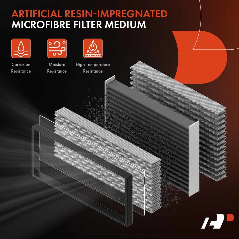 2x Left & Right Engine Air Filter for BMW G05 G06 G07 X5 X6 X7 2020-2022 V8 4.4L