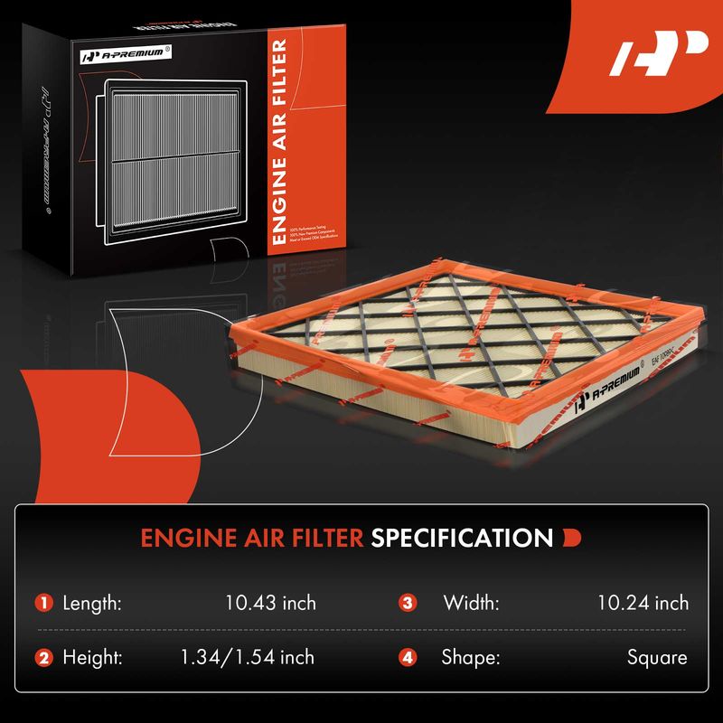 Engine Air Filter for Chevrolet Cruze 2011-2015 Limited Buick Cascada Verano