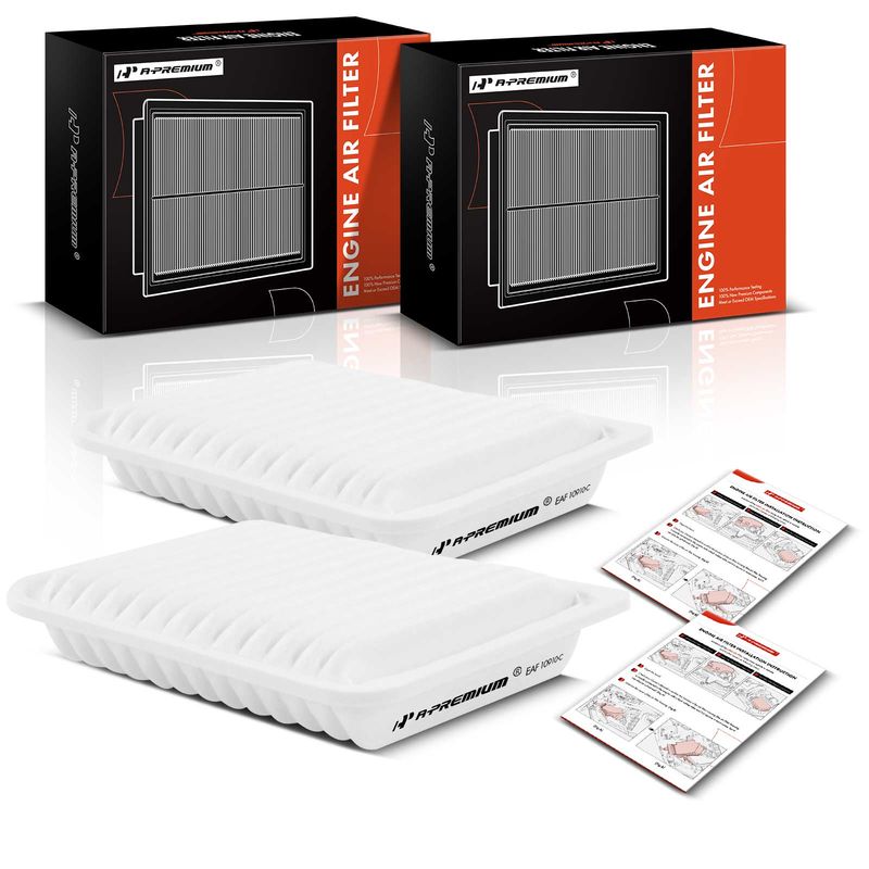 2x Engine Air Filter for Mitsubishi Lancer 2013-2017 Outlander Sport RVR