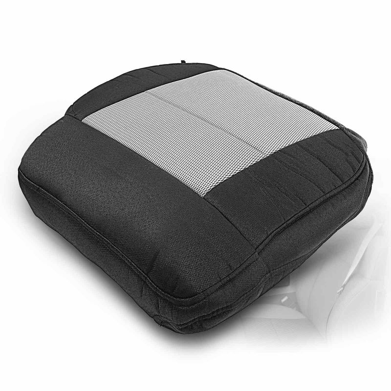 Dark Gray Front Driver Seat Bottom Cover for Ford F-150 2004-2008