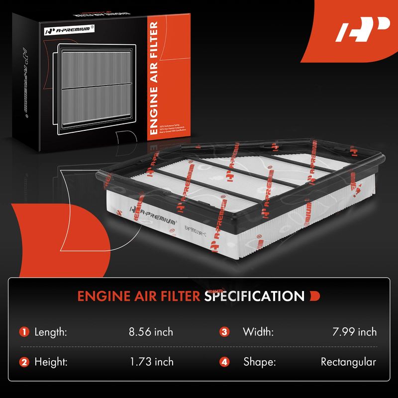 2x Left & Right Engine Air Filter for BMW G05 X5 G07 X7 G11 750i G12 Alpina B7