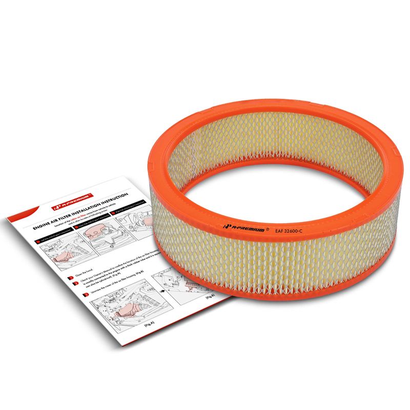 Front Engine Air Filter for Chevy Impala K2500 Suburban C30 Pickup Malibu