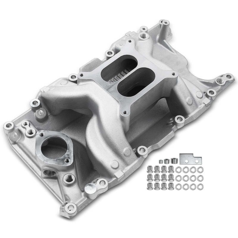 Small Block Dual Plane Intake Manifold for Chrysler LA 318 340 360 V8 5.2L 5.9L