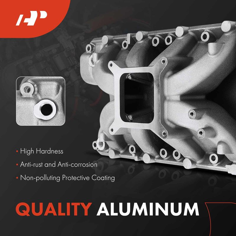 Aluminum Air Gap Small Block Single Plane Intake Manifold for Ford 351W V8 5.8L