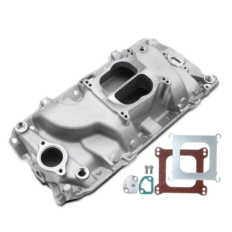 Dual Plane Big Block Carbureted Intake Manifold for Chevy 396-502 BBC Aluminum