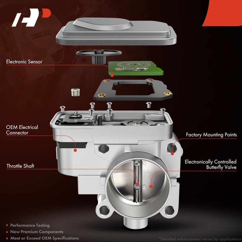 Throttle Body Assembly for Lexus GS350 07-15 IS300 16-18 IS350 RC300 RC350 3.5L