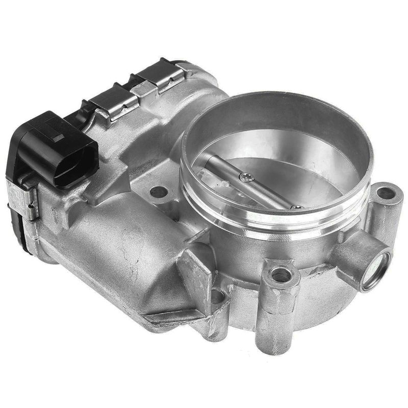 Throttle Body Assembly with Sensor for Volkswagen Touareg Audi A4 A6 Quattro R8 S4 S6