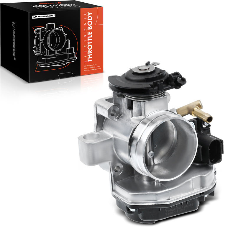 Throttle Body Assembly with Sensor for Volkswagen Jetta 1993-1999 Golf 95-98 00-03 Cabrio