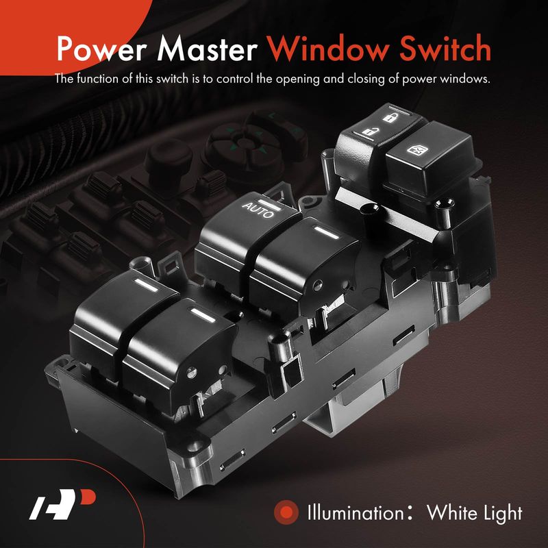 Front Driver Power Window Switch for Honda Accord 2008 2009 2010 2011 2012