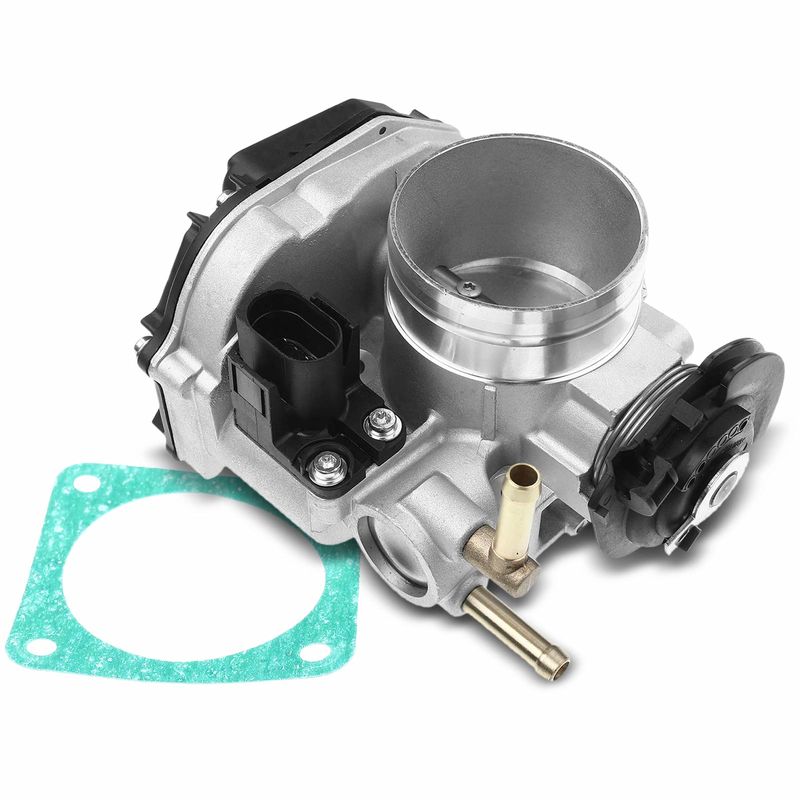 Throttle Body Assembly with Sensor for Volkswagen Jetta Golf 1999-2001 Beetle 1998-2001