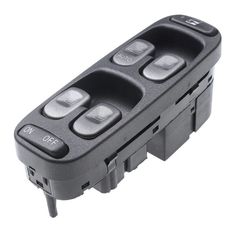 Front Driver Power Window Switch for Volvo S70 V70 1998 1999 2000 w/ One Auto Down