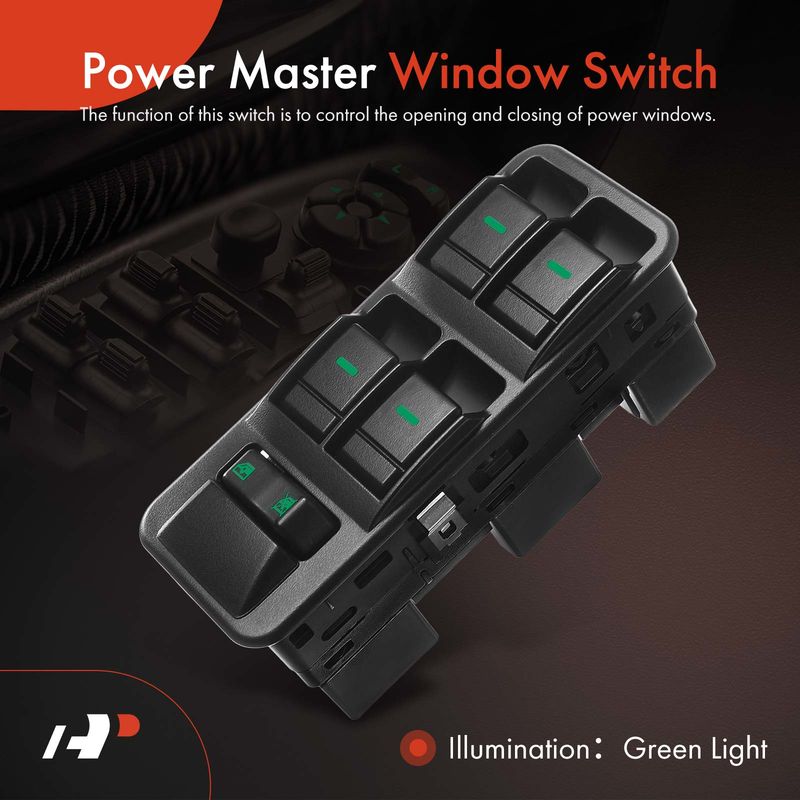 Front Driver Power Window Switch for Land Rover LR3 Range Rover Sport 2007-2009