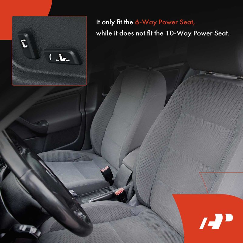 Front Driver or Passenger Power Seat Switch for Ford F-150 F-250 Mustang 6 Way