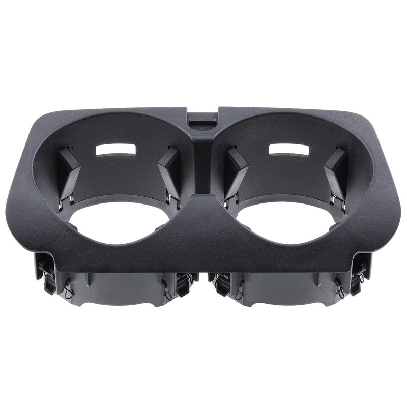 Front Black Dual Cup Holder for Mercedes-Benz W205 C205 C43 AMG C200 2015-2018