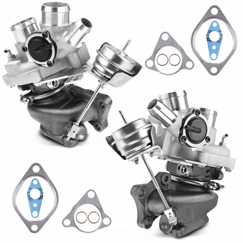 2x Turbo Turbocharger w/ Gasket for Ford F150 Truck 2011-2012 3.5L V6 Ecoboost