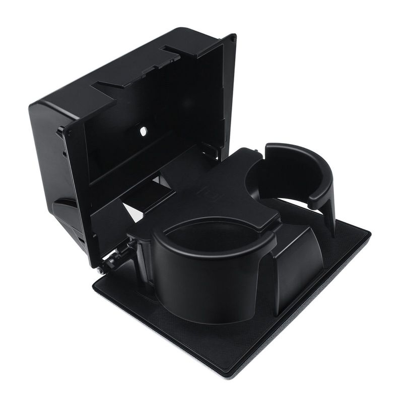 Dashboard Black Cup Holder for Ford F-250 F-350 F-450 F-550 Super Duty 2008-2016