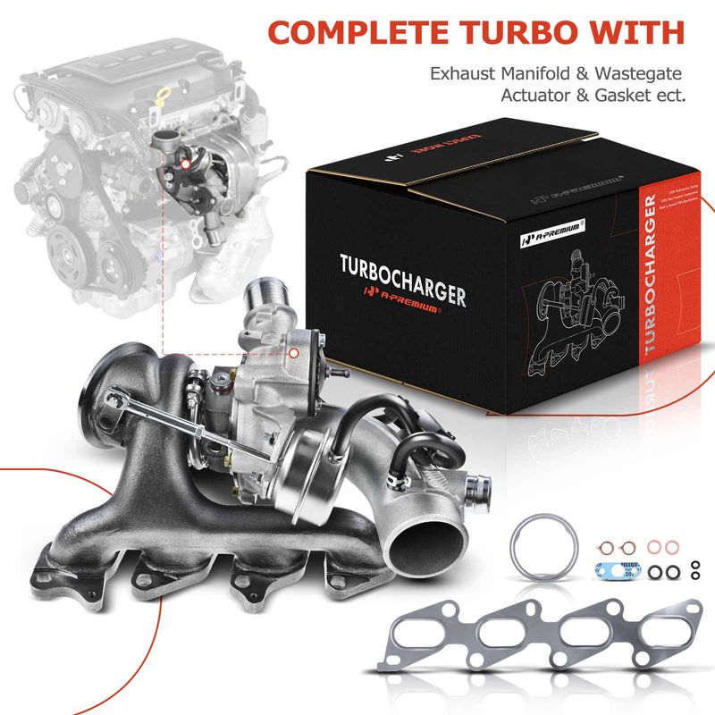 Turbo Turbocharger for Chevy Cruze Sonic Trax & Buick Encore 1.4L