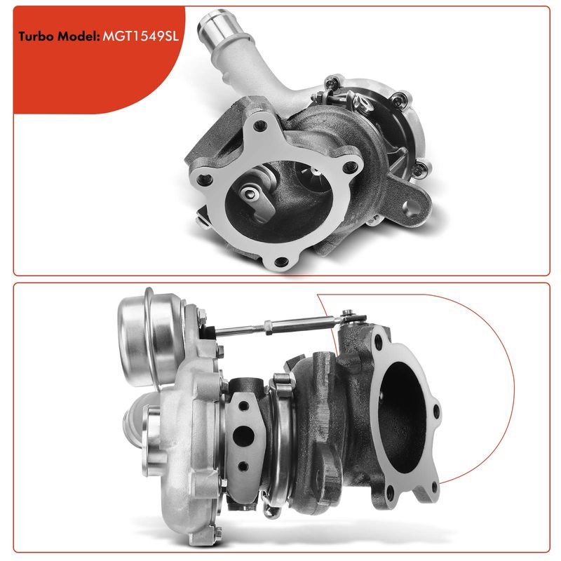 Passenger Turbo Turbocharger for Ford Explorer 2013-2019 Lincoln 3.5L MGT1549SL