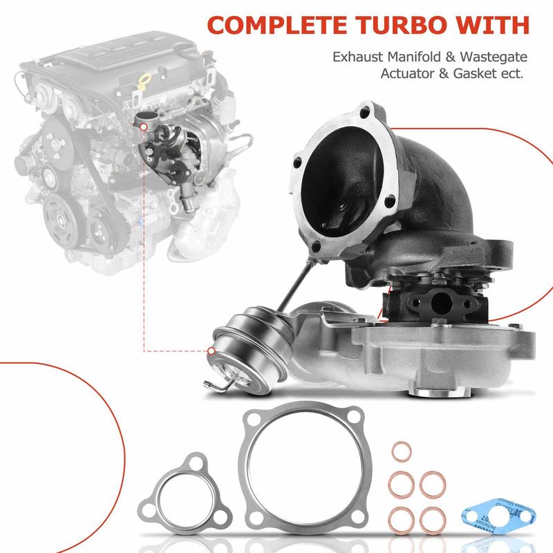 Turbo Turbocharger for Audi TT Volkswagen Beetle Golf Jetta 1.8L Turbo Model K03