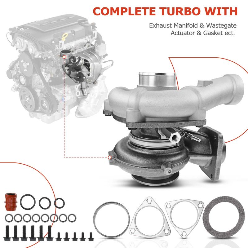 Low Pressure Turbocharger for Ford F250 F350 Super Duty Powerstroke Diesel 6.4L